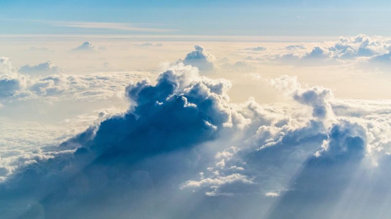 In the clouds - How the Bible Describes Heaven